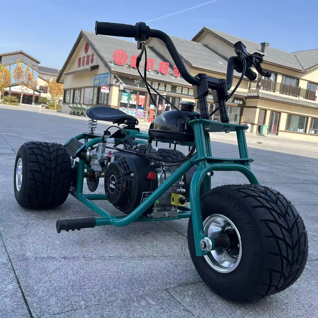 Outdoor Power New Roads - New 212cc 8.5HP 4-Stroke Gas-Powered Pedal