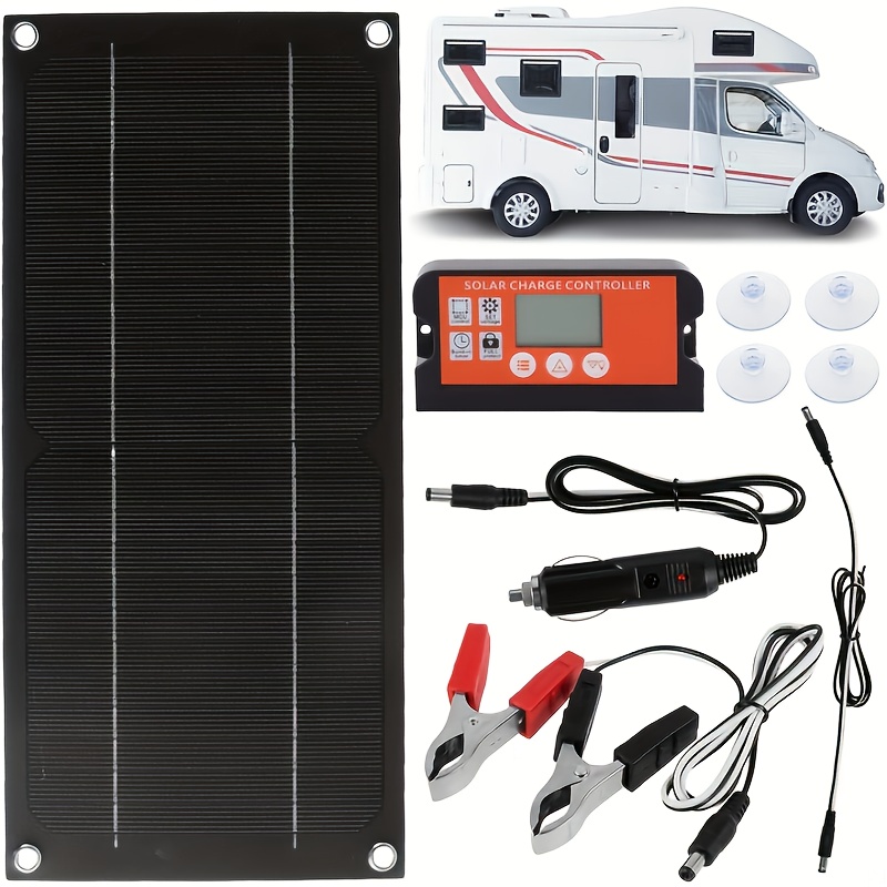 Outdoor Power Generator - 600W Monocrystalline Solar Panel Kit |