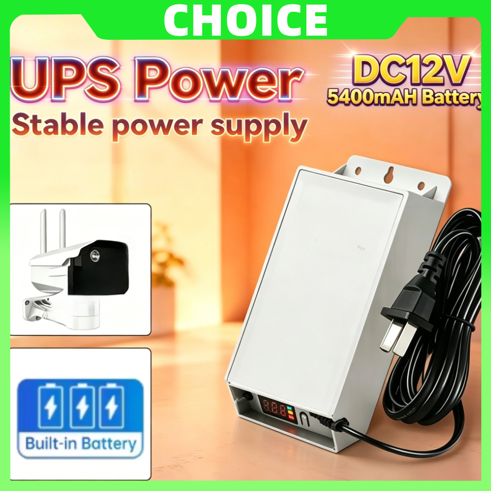 Outdoor Uninterruptible Power Supply - DIFANG 5400mAH UPS Powe Adapter With