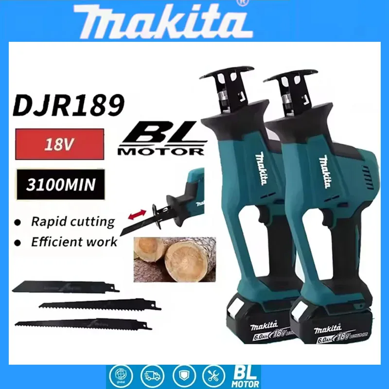 Pole Saw Cordless - Makita DJR189 18V Cordless Electric Reciprocating
