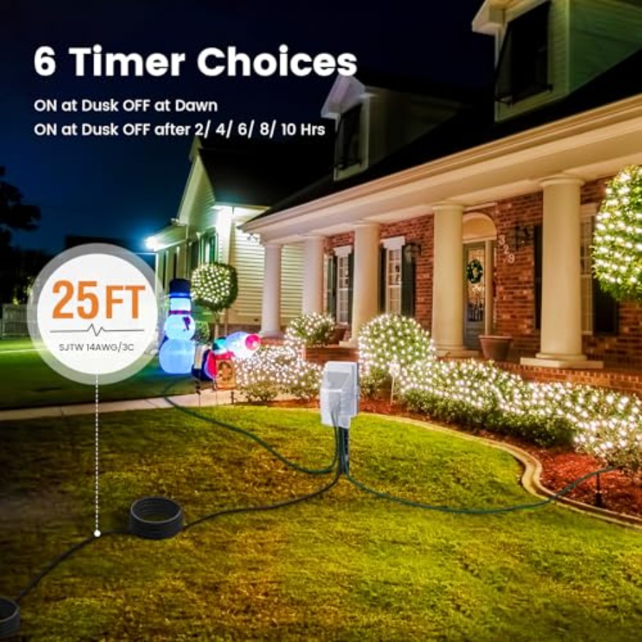 Outdoor Power Stake Dusk to Da - Outdoor Power Outlet Extension recensie en prijs