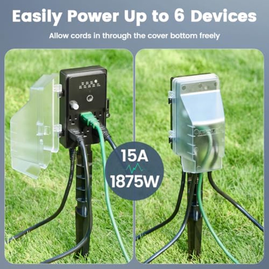 Outdoor Power Stake Dusk to Da - Outdoor Power Outlet Extension recensie en prijs