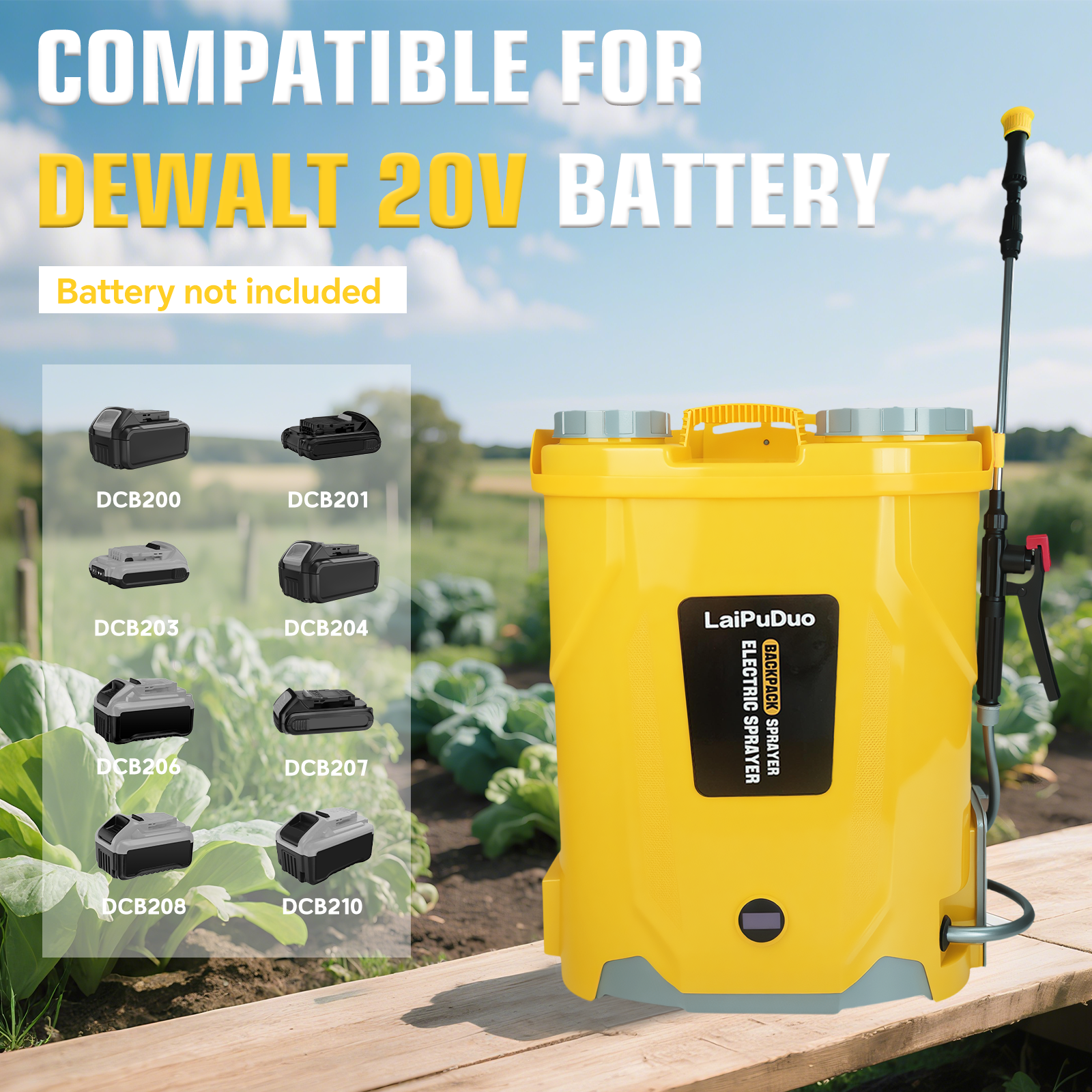 20L Battery Powered Backpack S - Electric Sprayer Backpack recensie en prijs