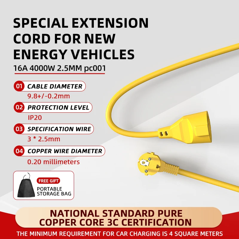 16A EU Schuko Power Strip 4KW  - Outdoor Power Outlet Extension recensie en prijs