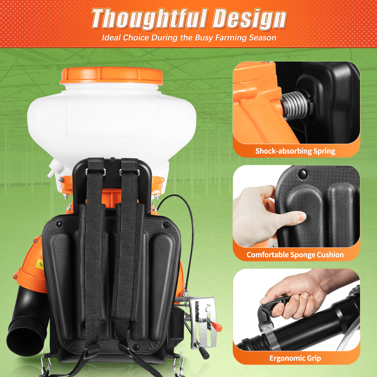 3.7Gal Backpack Agricultural M - Electric Sprayer Backpack recensie en prijs