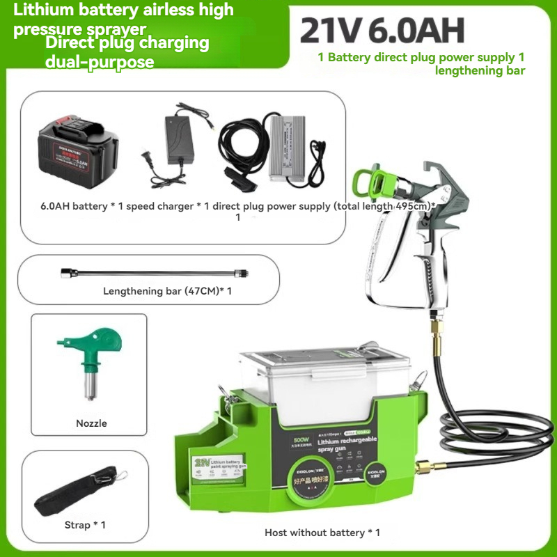 Portable Airless Sprayer Lithi - Electric Sprayer Backpack recensie en prijs