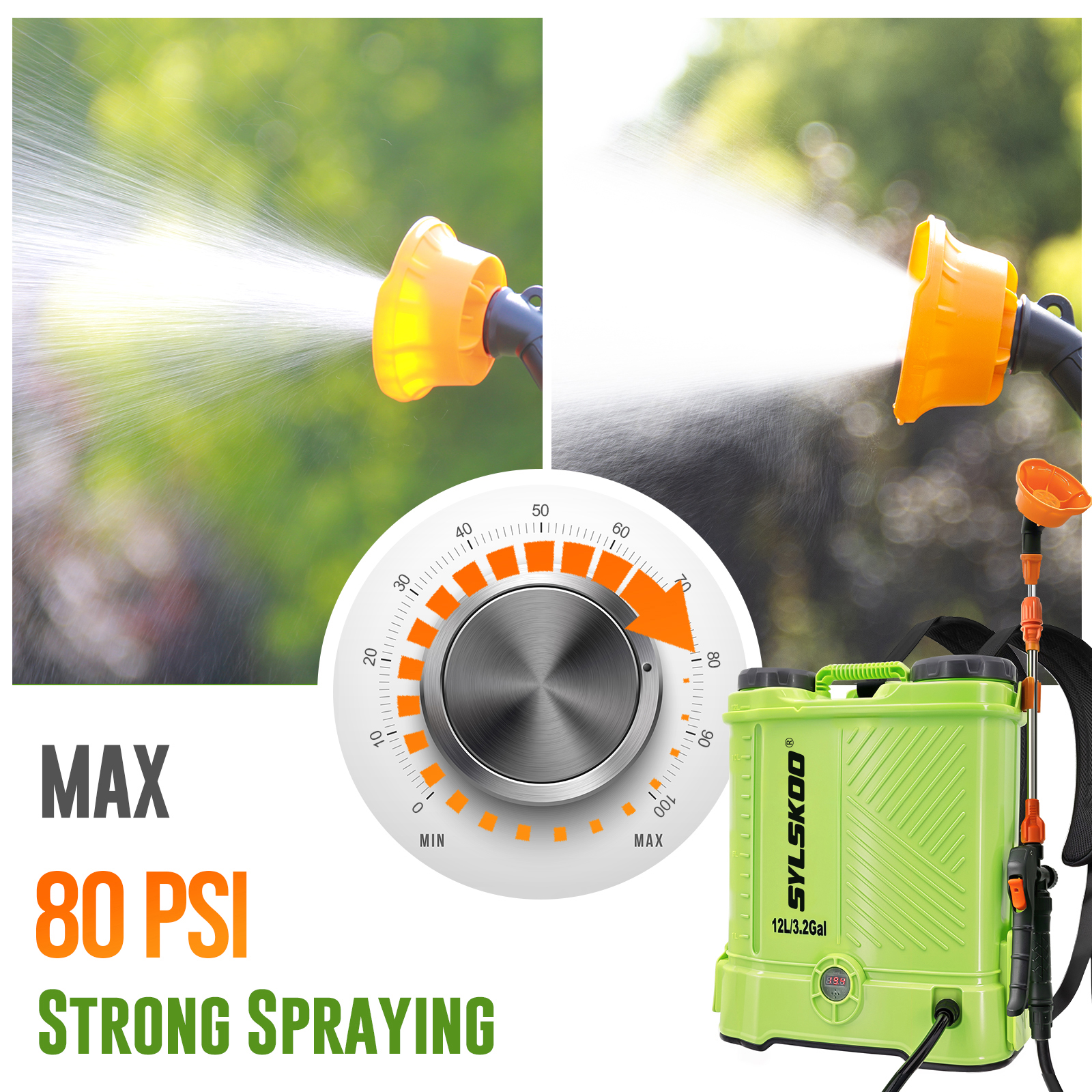 3.2 Gallon Backpack Battery Po - Electric Sprayer Backpack recensie en prijs