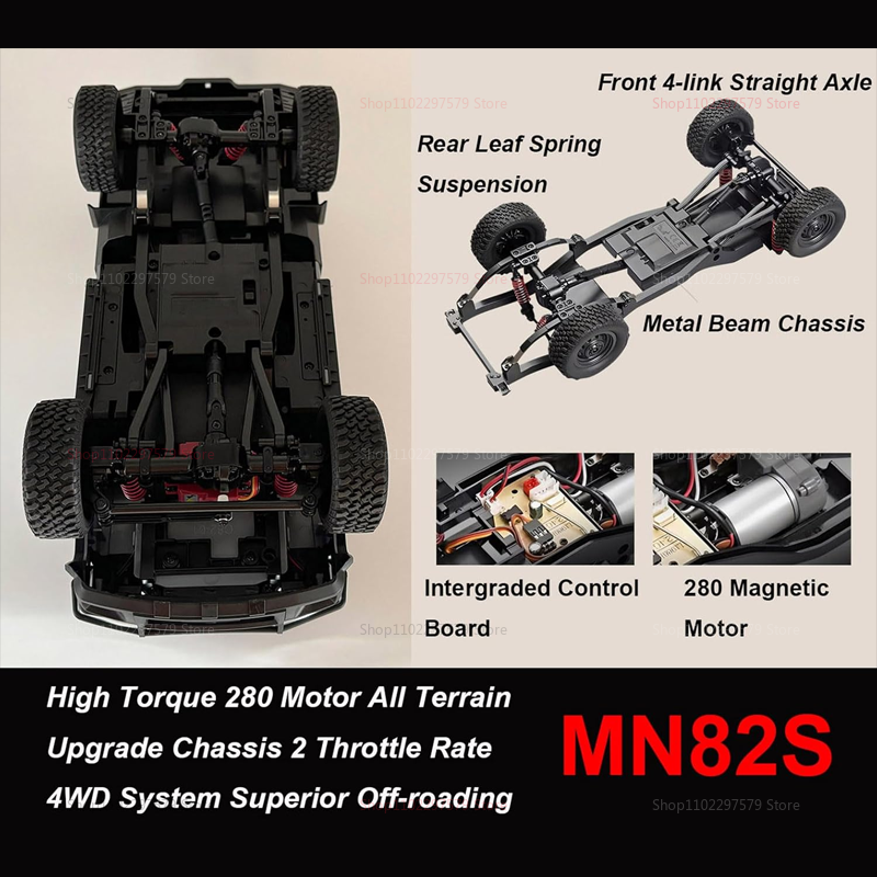 New MN82 MN82S MN82T 1/12 Full - Outdoor Power New Roads recensie en prijs