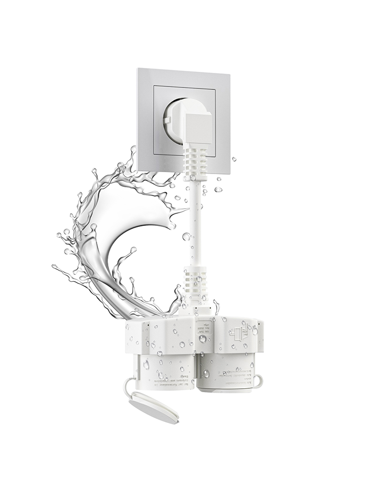EU Extension Cable with 2 Schu - Outdoor Power Outlet Extension recensie en prijs