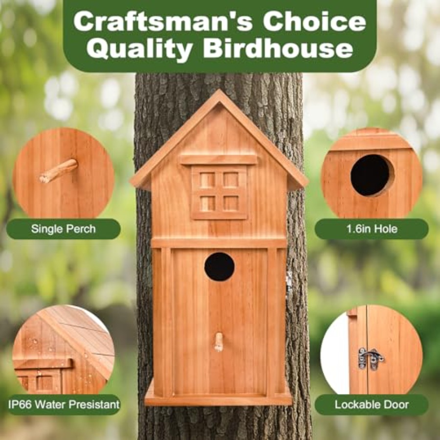 Bird House with Camera Solar P - Outdoor Power House recensie en prijs