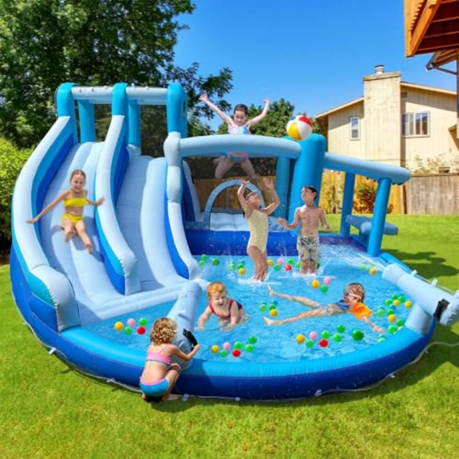 Inflatable Bounce House Water  - Outdoor Power House recensie en prijs