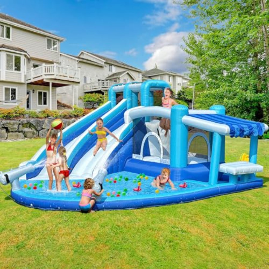 Inflatable Bounce House Water  - Outdoor Power House recensie en prijs