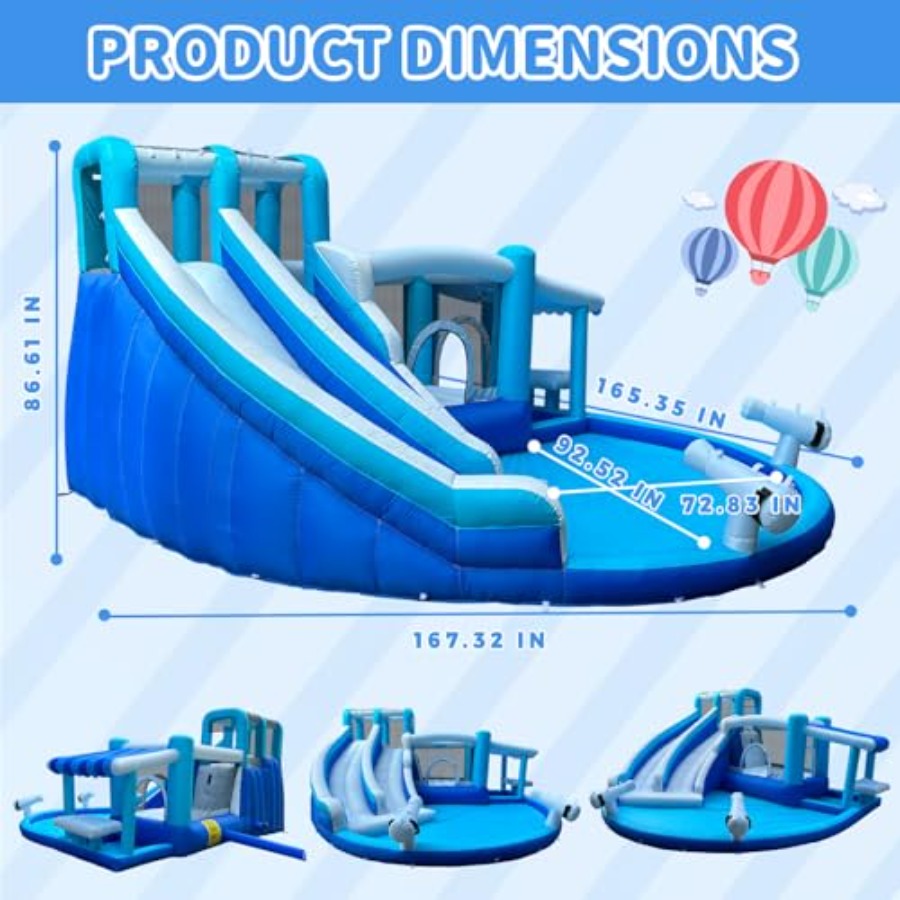 Inflatable Bounce House Water  - Outdoor Power House recensie en prijs