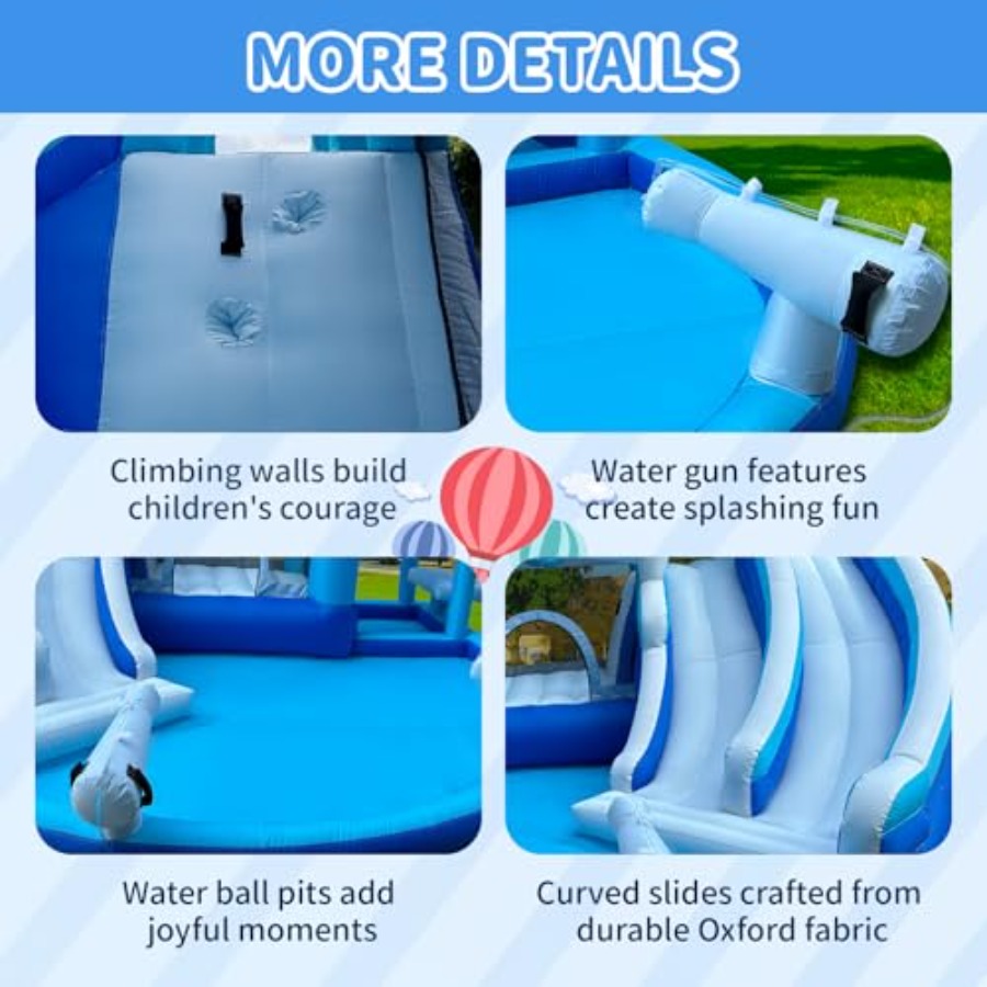 Inflatable Bounce House Water  - Outdoor Power House recensie en prijs