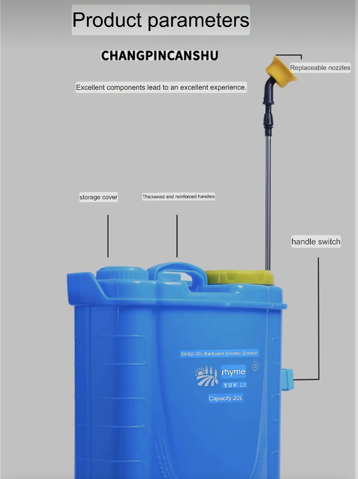 16L Electric Sprayer Agricultu - Electric Sprayer Backpack recensie en prijs