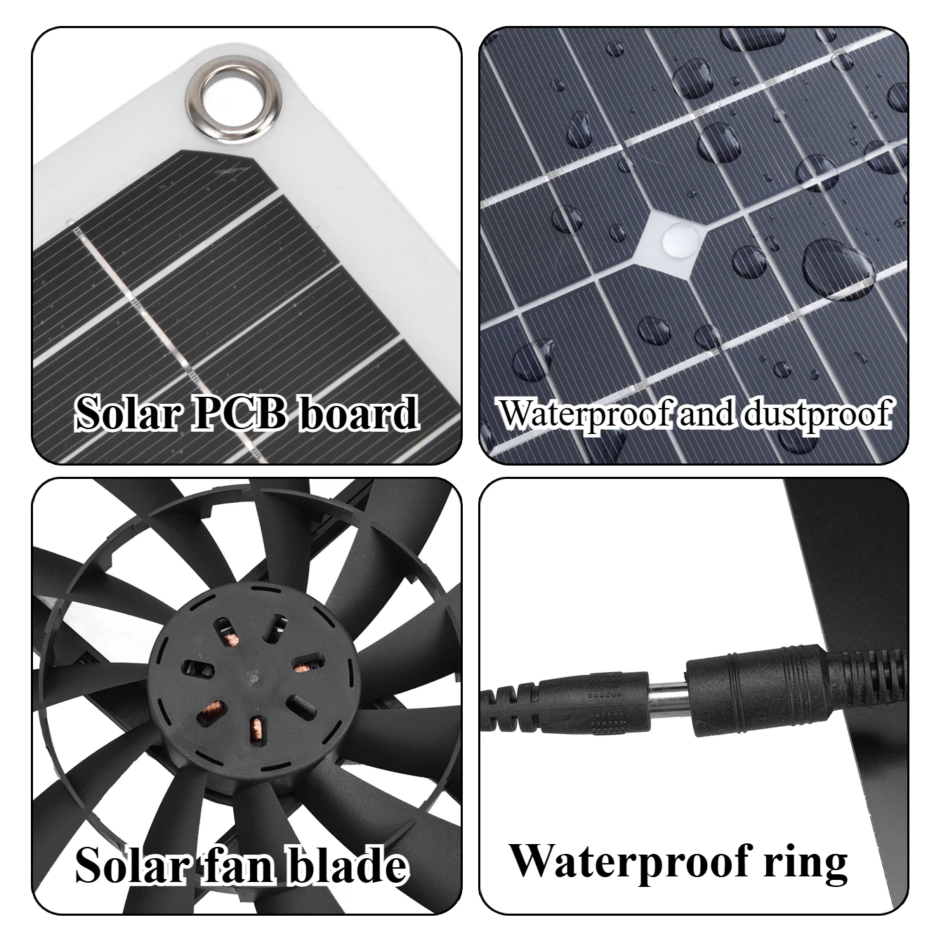 15W 25W NEW Solar Powered Exha - Outdoor Power House recensie en prijs