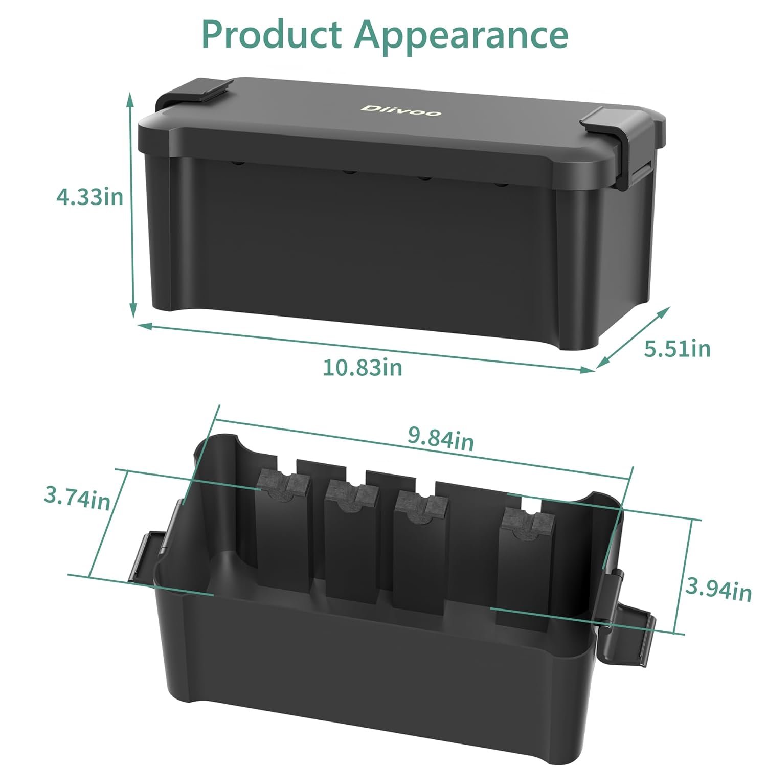 Diivoo Outdoor Waterproof Elec - Outdoor Power Outlet Extension recensie en prijs