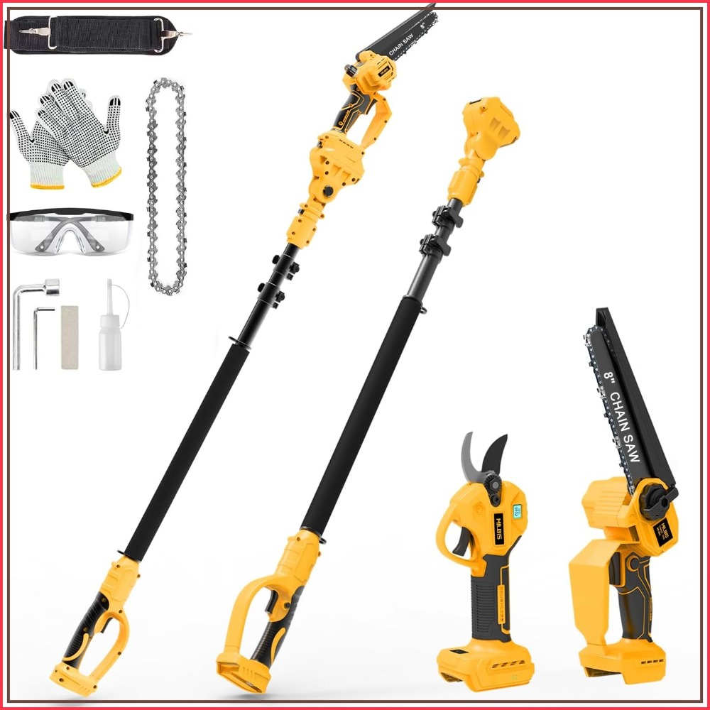 4-in-1 Cordless Pole Saw & Ele - Pole Saw Cordless recensie en prijs