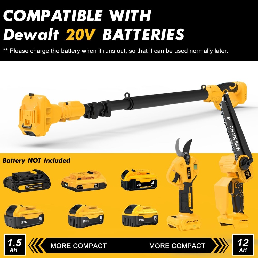 4-in-1 Cordless Pole Saw & Ele - Pole Saw Cordless recensie en prijs