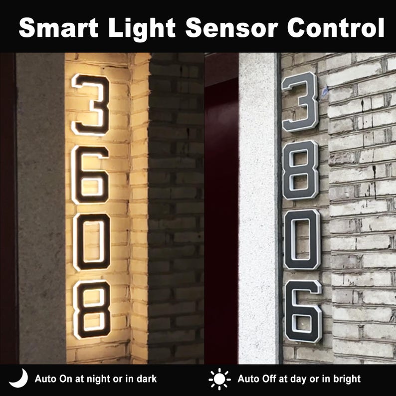 Solar LED House Number Sign Wa - Outdoor Power House recensie en prijs