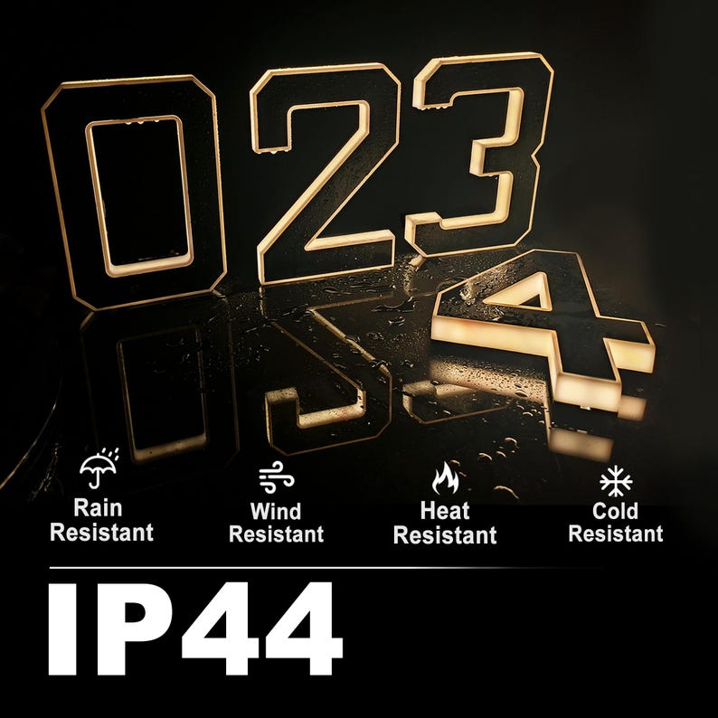 Solar LED House Number Sign Wa - Outdoor Power House recensie en prijs
