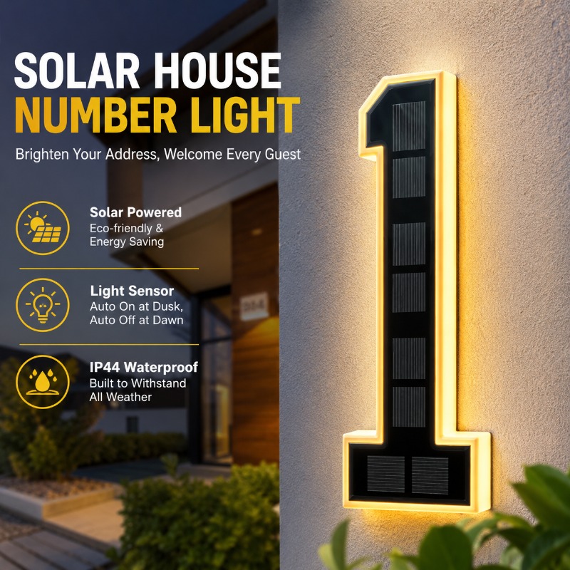 LED Number Door Plate 12V Powe - Outdoor Power House recensie en prijs