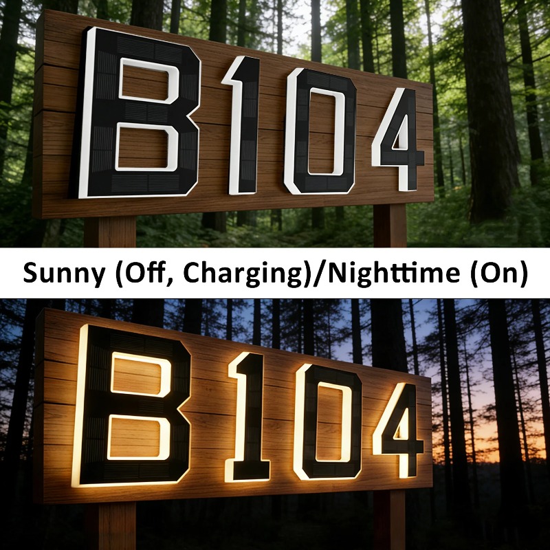 LED Number Door Plate 12V Powe - Outdoor Power House recensie en prijs
