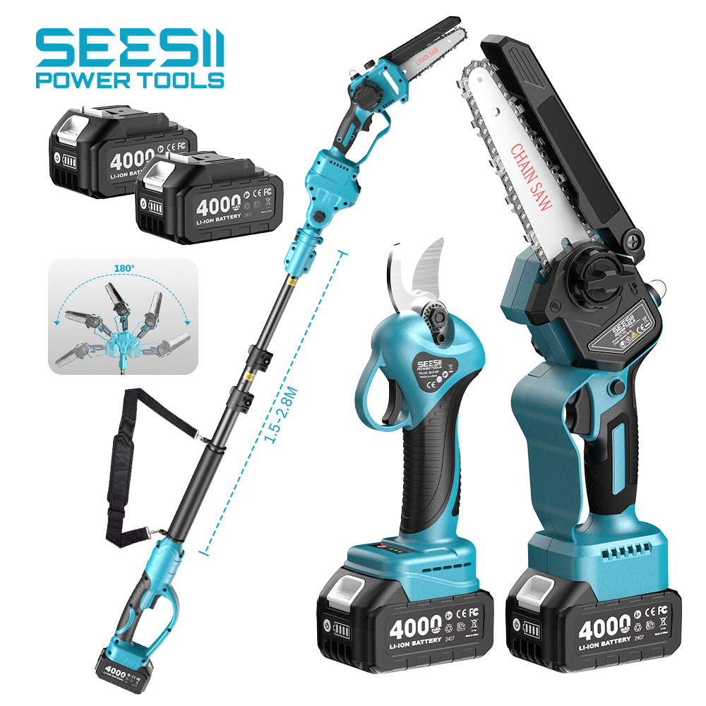Seesii 3-in-1 Brushless Cordle - Pole Saw Cordless recensie en prijs