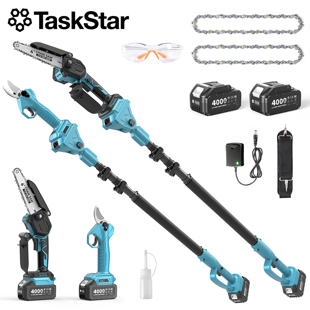 TaskStar 4-in-1 Garden Power T - Pole Saw Cordless recensie en prijs