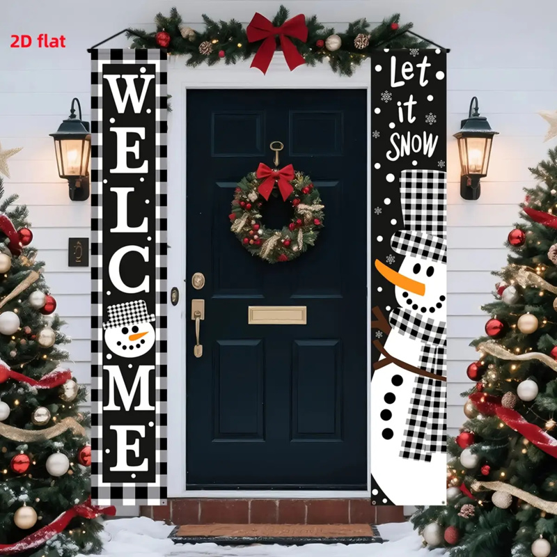 1pc2D flat, Christmas decorati - Outdoor Power House recensie en prijs