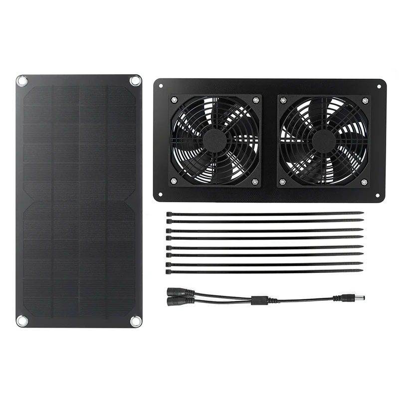 100W Solar Panel Exhaust Fan A - Outdoor Power House recensie en prijs