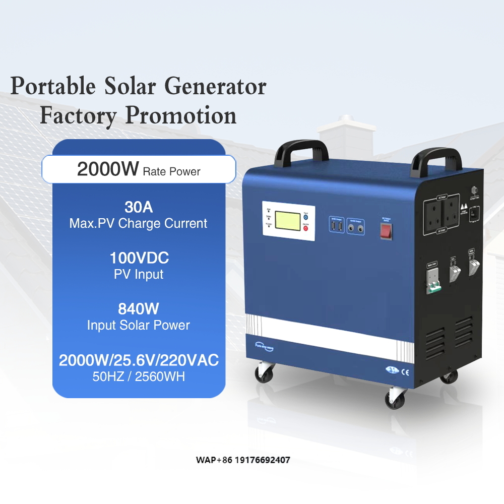 2kwPower Solar Generator 100Ah - Outdoor Uninterruptible Power Supply recensie en prijs