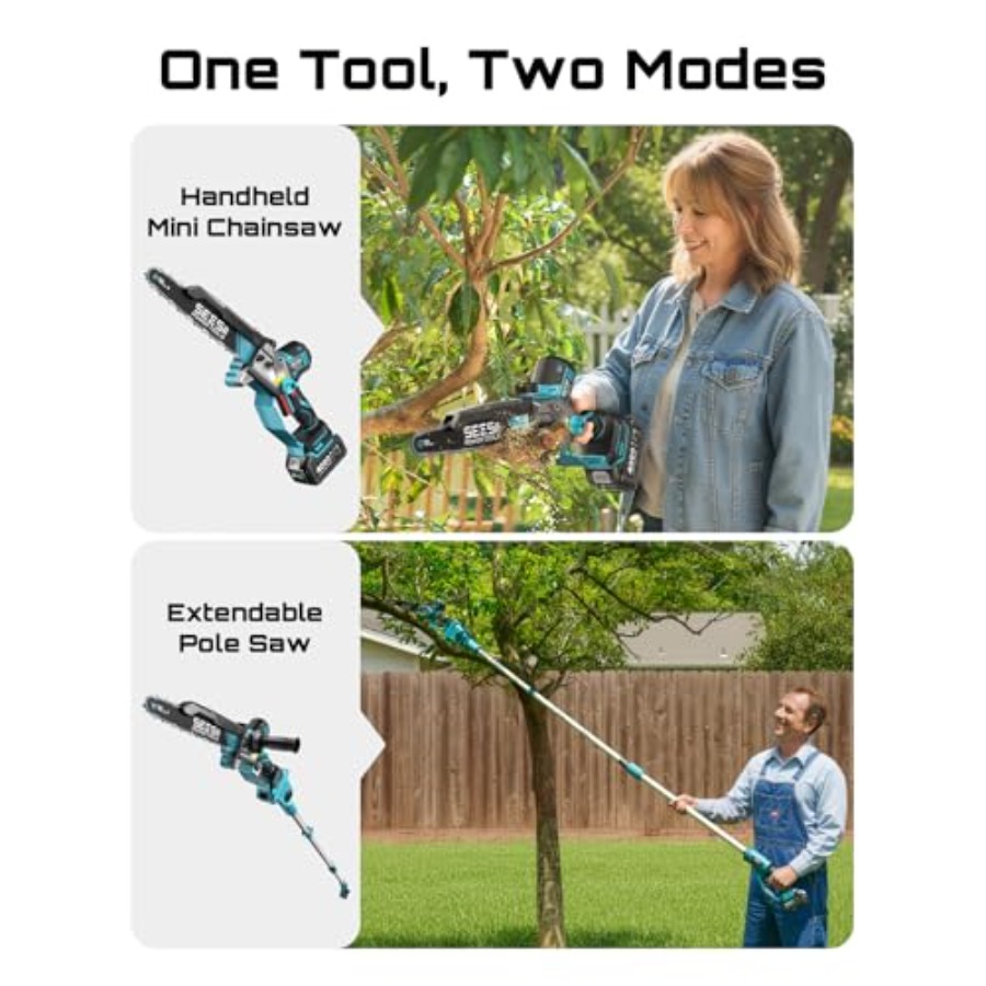 10-Inch 2-in-1 Cordless Pole S - Pole Saw Cordless recensie en prijs