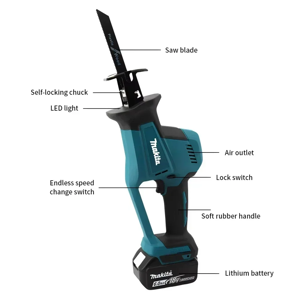 Makita DJR189 18V Cordless Ele - Pole Saw Cordless recensie en prijs
