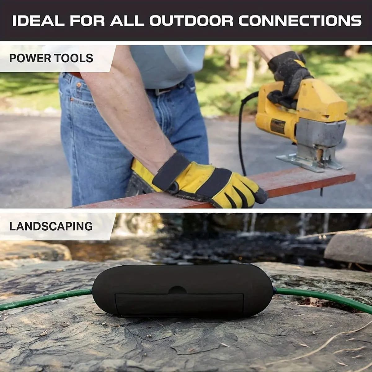 Outdoor Extension Cord Sleeve  - Outdoor Power Outlet Extension recensie en prijs