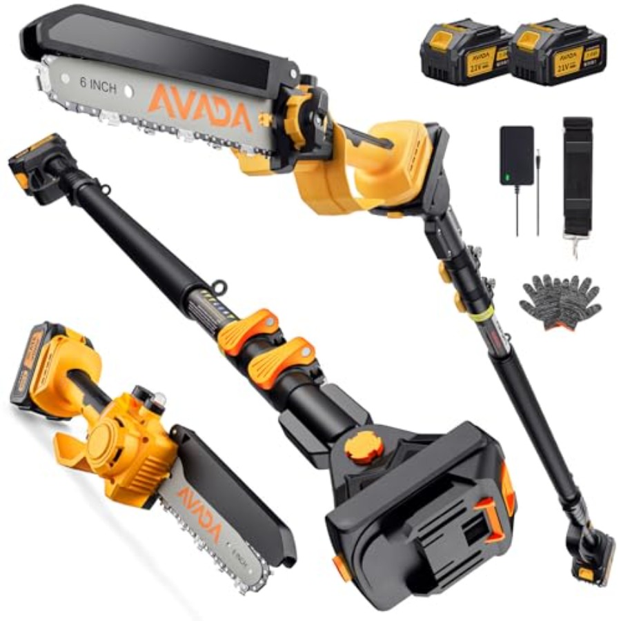 Tree trimming pruning: aluminu - Pole Saw Cordless recensie en prijs