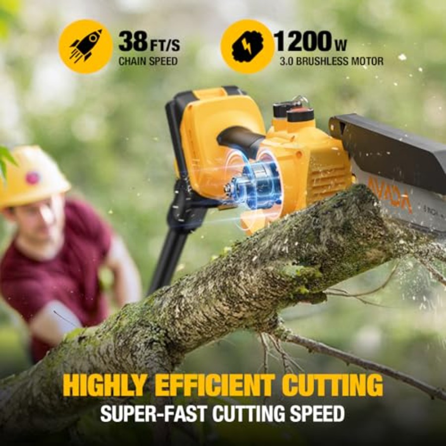 Tree trimming pruning: aluminu - Pole Saw Cordless recensie en prijs