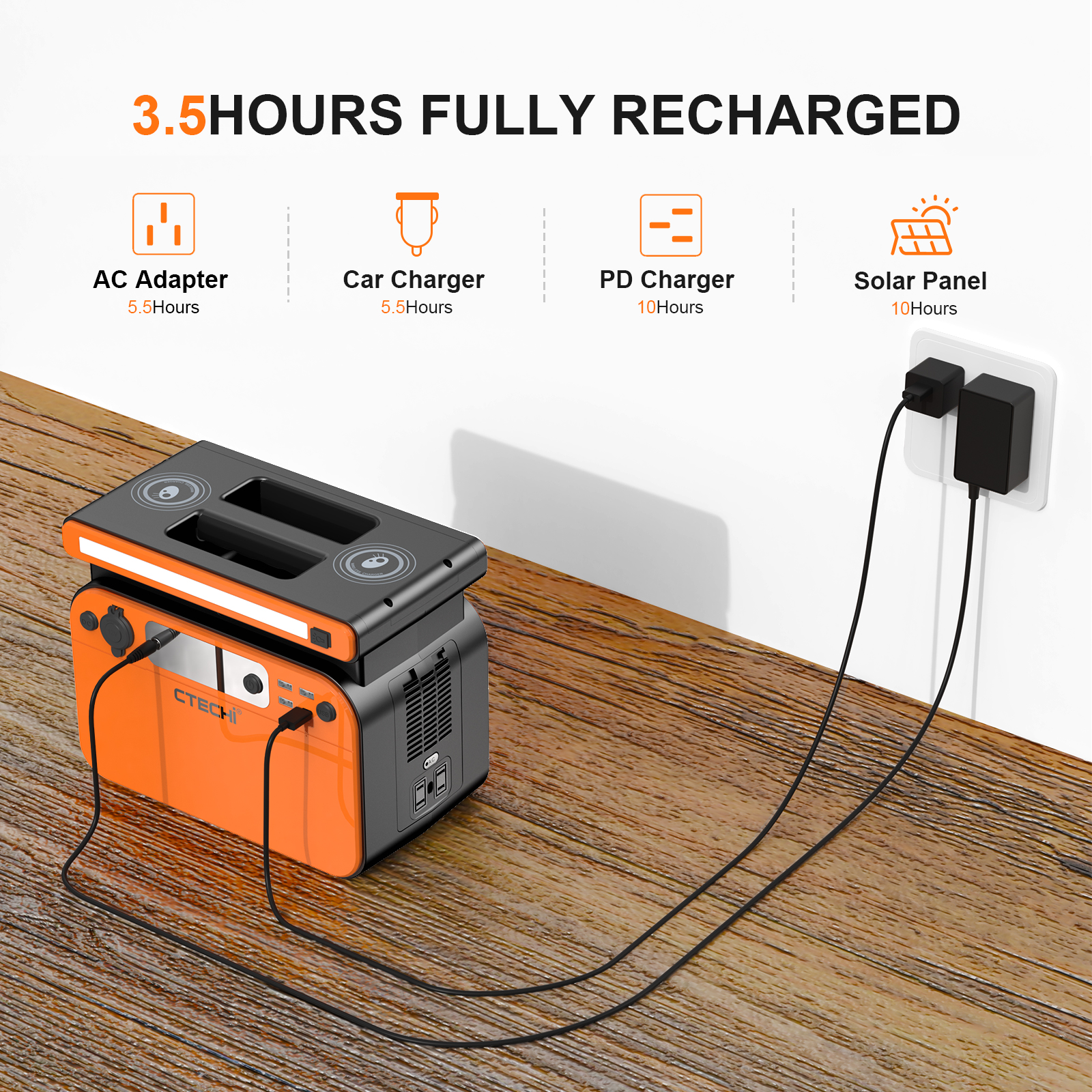 CTECHi 500W Portable UPS Solar - Outdoor Uninterruptible Power Supply recensie en prijs